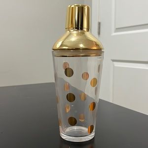 Gold Dot Cocktail Shaker